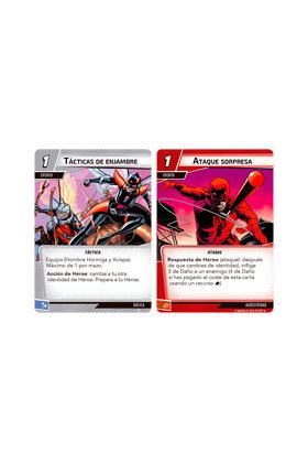Asmodee Marvel Champions: Wasp Pack de Héroe 60 cartas