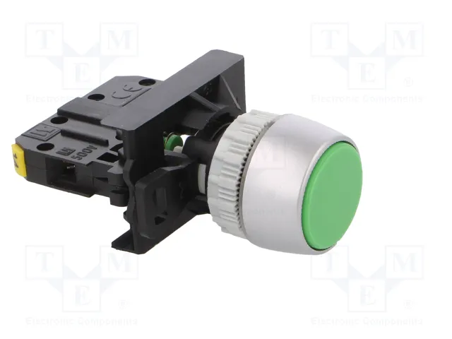 SPAMEL Interruptor de presión verde 22mm NA SPAMEL Interruptor de presión verde 22mm NA