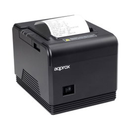 Approx Impresora de Tickets appPOS80AM Térmica 80mm USB-RS232 Negra