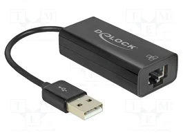 DeLOCK 62595 Adaptador de red USB 2.0 a Ethernet 10/100 Mbps