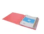 Antartik Carpeta con recambio A4 foam 4 anillas 35mm coral