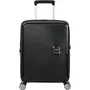 American Tourister Maleta de Cabina Soundbox Spinner 55x40x20/23cm Expandible, 4 Ruedas Dobles, Candado TSA, Negro Bass