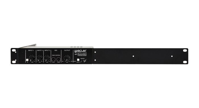 Ecler ESSTL Amplificador Mezclador Potencia 1x60W 100V con Phantom y Prioridad de Audio