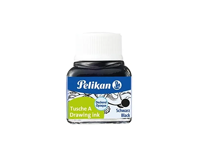 Pelikan Tinta China 523 N17 Negro 10 ml