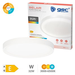 GSC Evolution Plafón de techo LED Belair 32W IP44