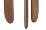 DKD Home Decor Mesita Auxiliar Mango Marrón Abstracto