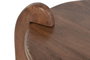 DKD Home Decor Mesita Auxiliar Mango Marrón Abstracto