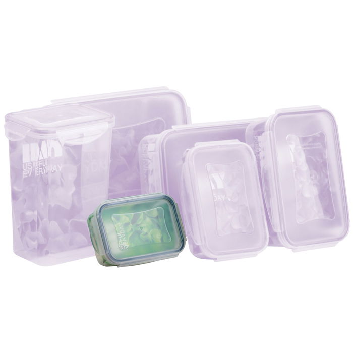 Day Hermético Rectangular 0,24 L Storage Apt. Lavavajillas Microondas Congelador Libre BPA