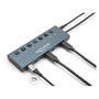 DeLOCK Hub USB con 7 puertos Type-C de 5 Gbps, Azul, 63410
