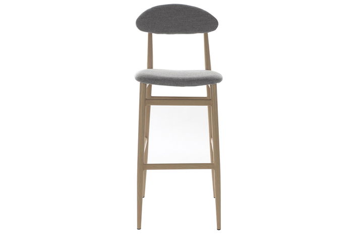 DKD Home Decor Taburete Gris Claro Natural 47 x 108 x 43 cm (2 Unidades)