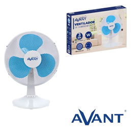 AVANT Ventilador de Sobremesa 40W, 40cm (16"), Negro