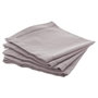Atmosphera Servilletas de algodón color topo 40 x 40 cm, 4 uds