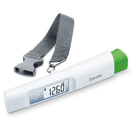 Beurer LS-20 ECO Báscula para Maletas, Báscula de Equipaje Digital sin Pila, hasta 50 Kg