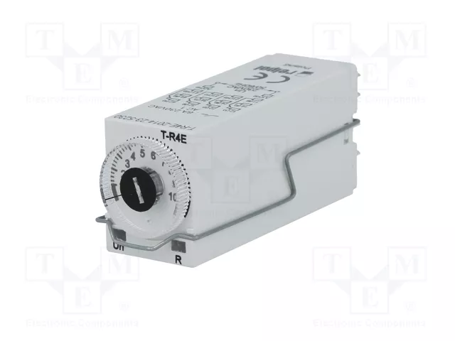 RELPOL Relé de tiempo T-R4 4PDT 230VAC