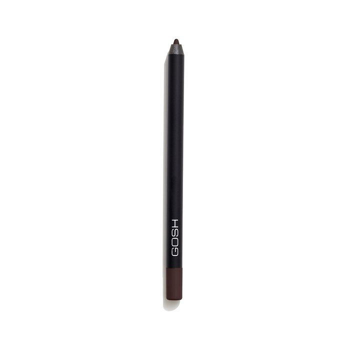 Gosh Velvet Touch Eyeliner Waterproof Lápiz Delineador de Ojos Semi Permanente, #truly brown, 1.2 g