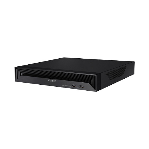 Hanwha QRN-830S Grabador de vídeo en red (NVR) 8 canales 8MP Negro