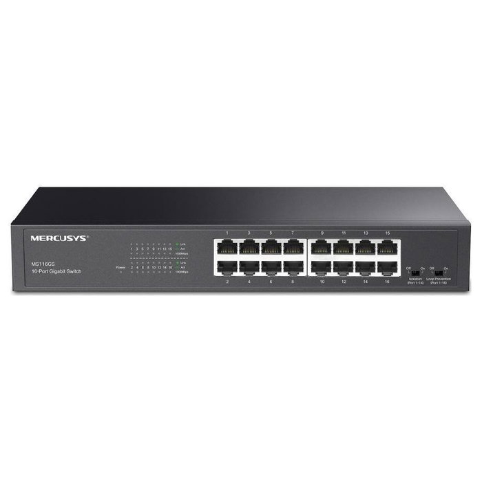 Mercusys MS116GS Switch de 16 Puertos Gigabit Ethernet
