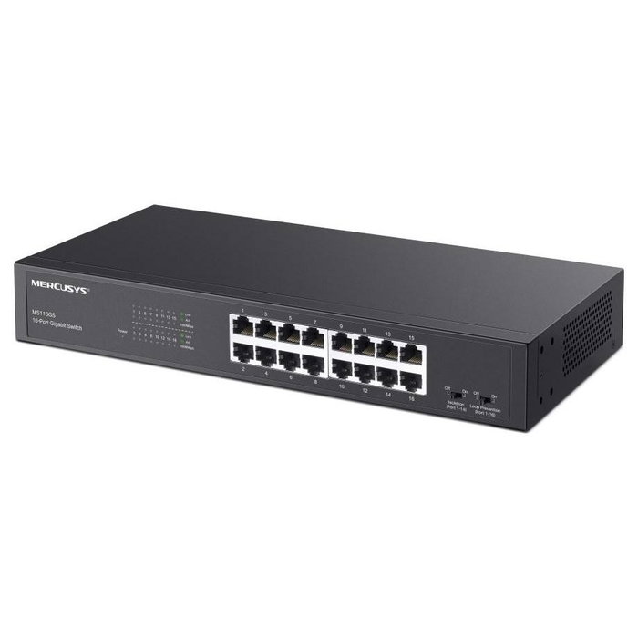 Mercusys MS116GS Switch de 16 Puertos Gigabit Ethernet