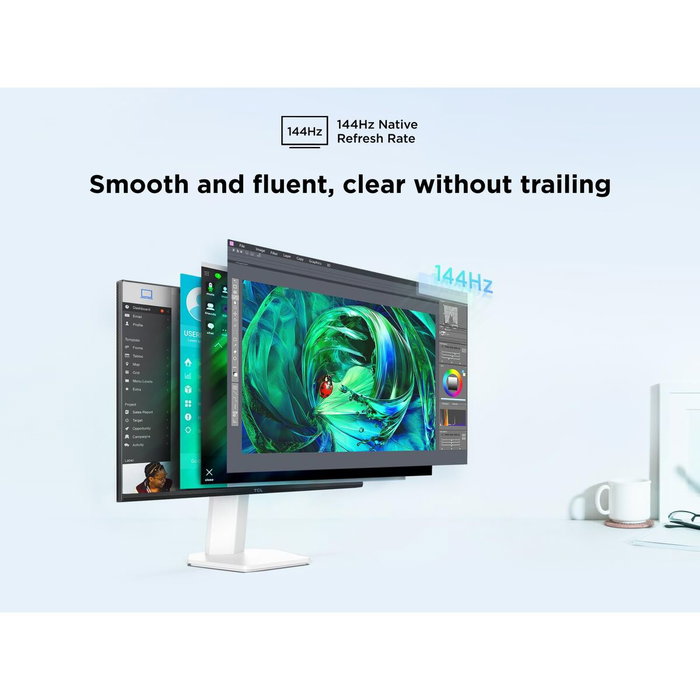 TCL 24G54 Monitor QLED Full HD 100Hz Blanco