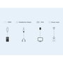 TCL 24G54 Monitor QLED Full HD 100Hz Blanco