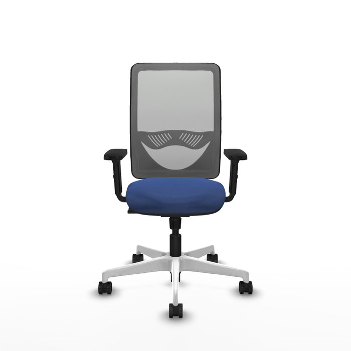 PIQUERAS Y CRESPO Silla de oficina Zulema con mecanismo Sincro, Azul marino y Gris PIQUERAS Y CRESPO Silla de oficina Zulema con mecanismo Sincro, Azul marino y Gris