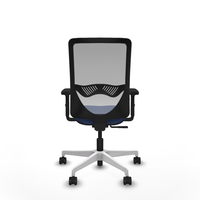 PIQUERAS Y CRESPO Silla de oficina Zulema con mecanismo Sincro, Azul marino y Gris PIQUERAS Y CRESPO Silla de oficina Zulema con mecanismo Sincro, Azul marino y Gris