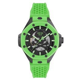 Philipp Plein PWPFA0624 con correa verde y caja negra