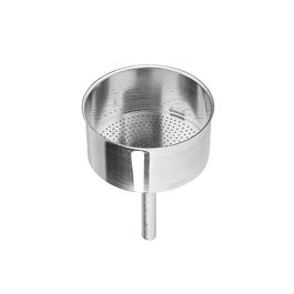 Gourmet Kitchen Embudo Recambio Cafetera 9 Tazas ø7.5cm Aluminio Cromado
