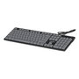 Natec Discus 2 Teclado Negro con Teclado Numérico y 16 Teclas Multimedia