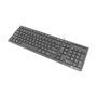 Natec Discus 2 Teclado Negro con Teclado Numérico y 16 Teclas Multimedia