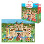 Manolito Books 69773 Puzzle Libro El Castillo Del Caballero Gigante 60 Piezas 65x45cm Edad 5-8 Años