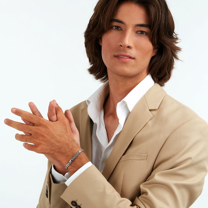 Pulsera Hombre Maserati JM423ATY19 Acero Inoxidable 21,5 cm