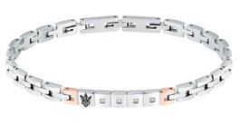 Maserati Pulsera JM423ATY19 en Acero Inoxidable con Diamante Blanco
