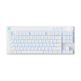 Mchose HW-Mix87-7 Teclado Gaming Blanco RGB