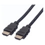 ROLINE Cable HDMI de alta velocidad con Ethernet, 1,5 m, Negro