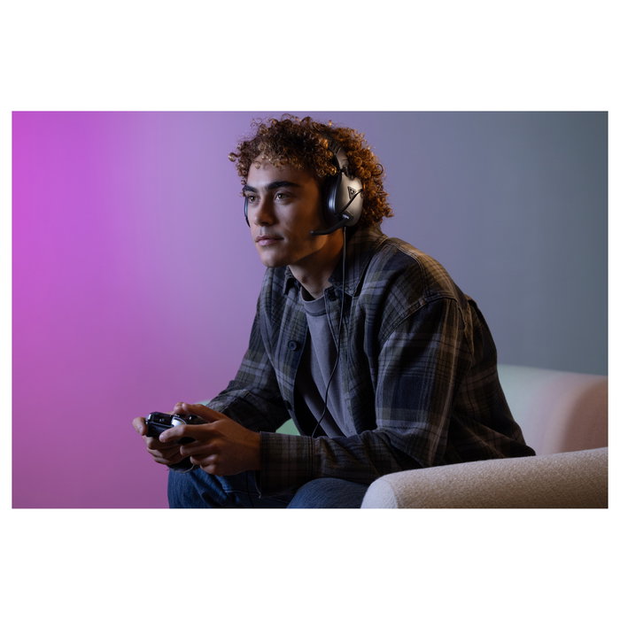 Turtle Beach Ear Force Recon 70P 2024 Auriculares Gaming Alámbricos Negro PlayStation Xbox PC