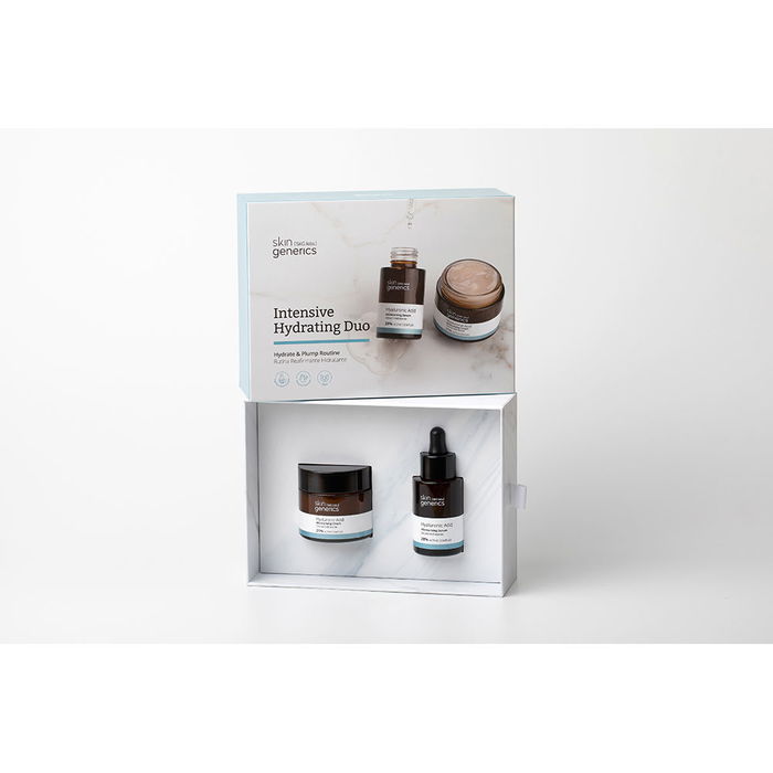 Skin Generics Intensive Hydrating Duo Set de Crema y Serum con Ácido Hialurónico 2 Piezas