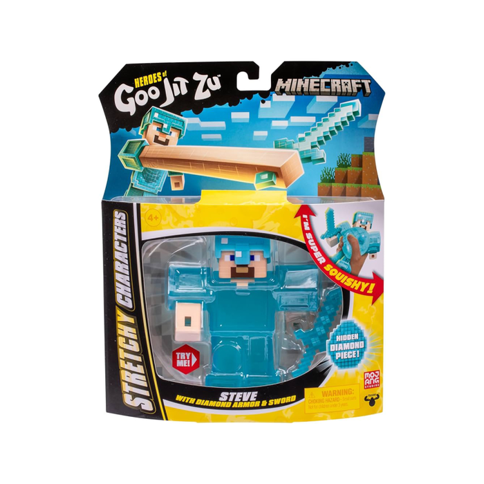 Bandai Figura estirable Minecraft Goo Jit Zu - Modelos surtidos Bandai Figura estirable Minecraft Goo Jit Zu - Modelos surtidos