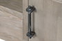 DKD Home Decor Mueble TV Romantico Chuang rome 160 x 46.5 x 40 cm Madera de Hevea Metal