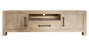 DKD Home Decor Mueble TV Romantico Chuang rome 160 x 46.5 x 40 cm Madera de Hevea Metal