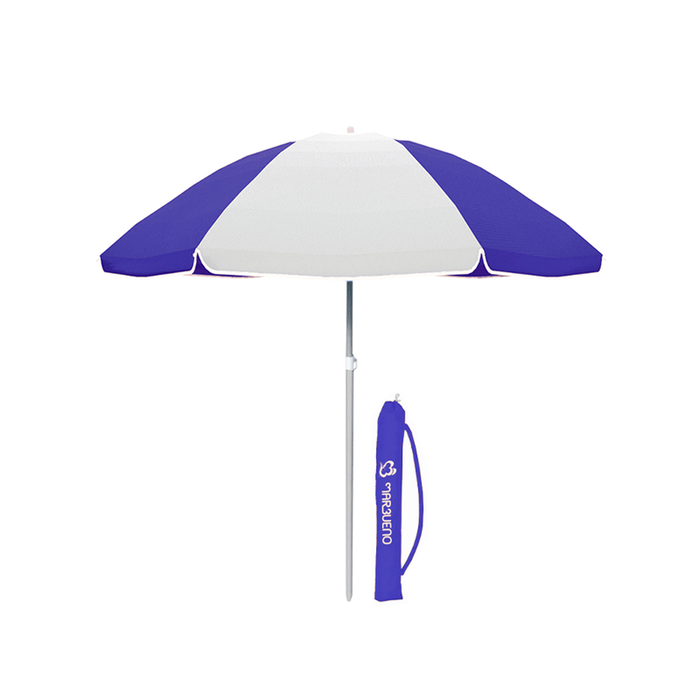 Sombrilla Oxford Acero Color Surtido 160 cm Jardin, Piscina y Playa MARBUENO SUMMER 10346