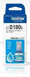 Brother BTD180C Tinta Original Botella, Color Cian, 5000 páginas, Compatible DCP-T580DW DCP-T583DW DCP-T780DW