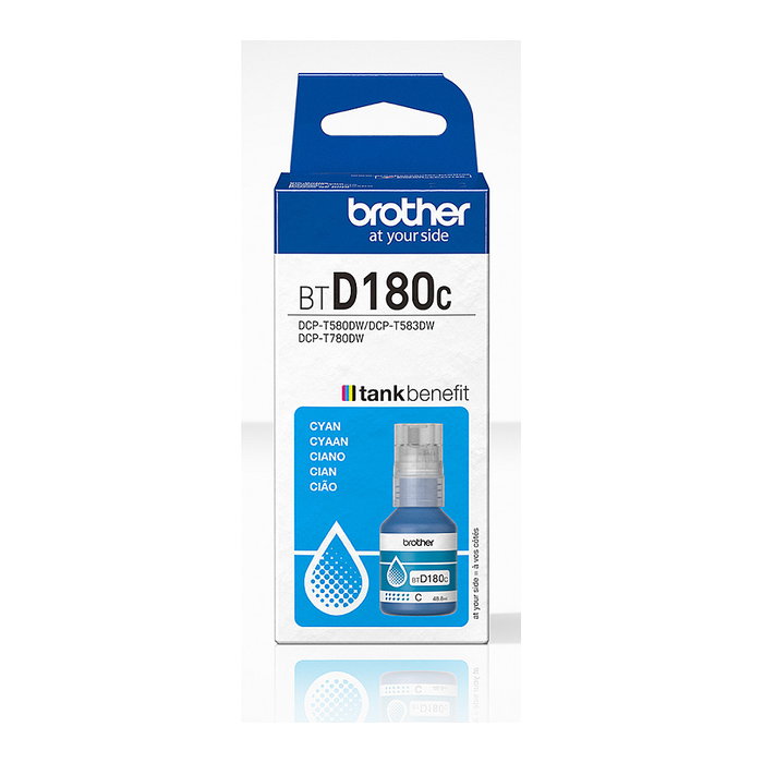 Brother BTD180C Botella de Tinta Cian