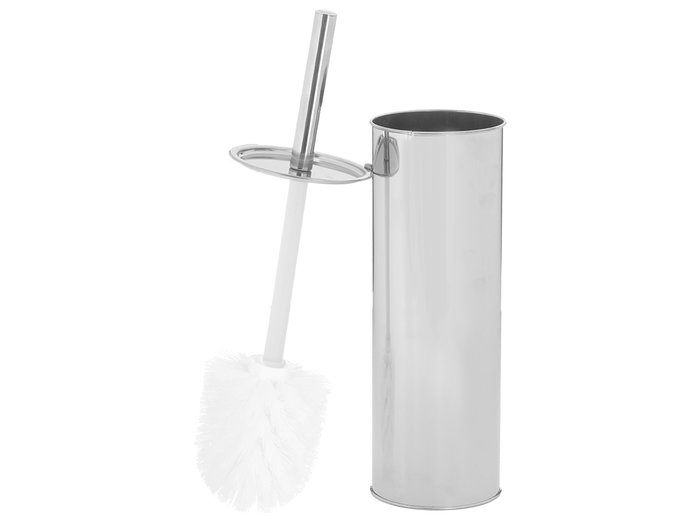 Berilo Escobillero Acero Inoxidable Plata 9.8 x 26.8 x 9.8 cm (Set de 12)
