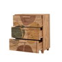 Hanah Home Leva Gravis Form Cómoda, Tablero de Partículas Melamina 100%, 80x95x43 cm, Pino Atlántico
