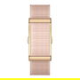 Beafon Fit 20F - Pulsera de Actividad Inteligente Impermeable IP68 con Monitor Cardíaco, Sueño, GPS y SpO2 - 25 Días Batería - Color Oro Rosa