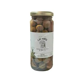 CAL VALLS - Olivas Hojiblanca Eco 350 Gr - Aceitunas de Mesa de Cultivo Ecológico