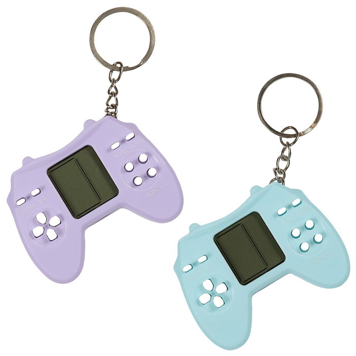 Mister Gadget Llavero Mando Arcade 26 Juegos Malva Verde Agua