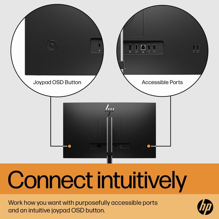 HP Monitor E24 G5 FHD PVC Free