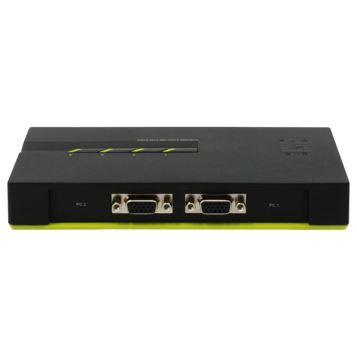 Level One KVM-0422 Switch KVM de 4 puertos VGA y 2xUSB